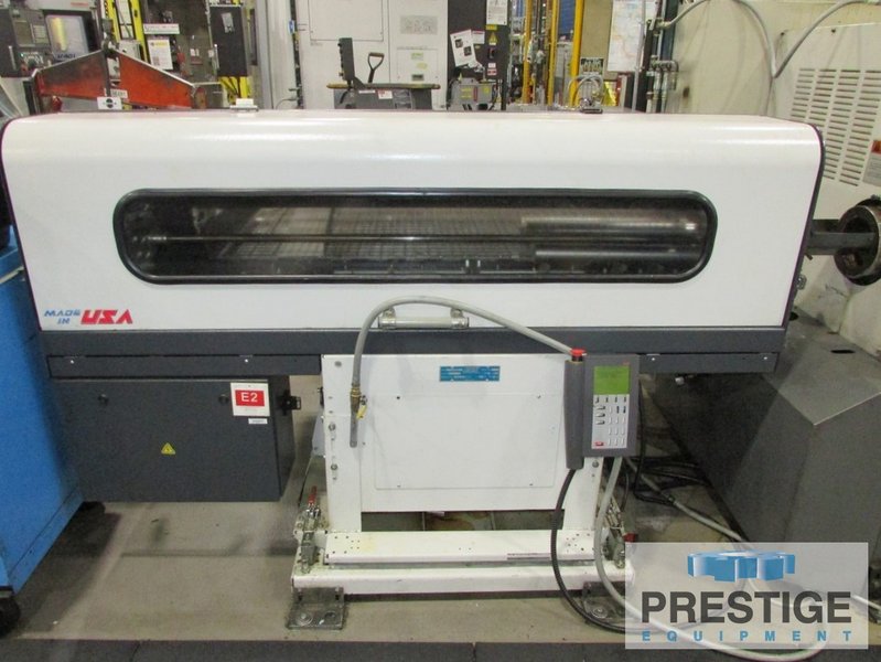 Cincinnati Avenger 250S, 23" Swing, 19" C.C, 4000 RPM, Sub Spindle, Bar Feed, Acramatic 850SX, #32335