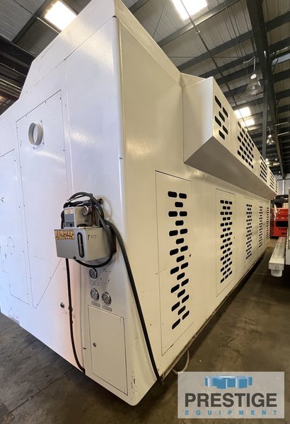 Mighty Viper VT-50AX/400 CNC Lathe, 35" x 157", 25" 4-Jaw, 12-Pos. Trt, 2-Stdy Rest, Fanuc 21i-TB, #43249