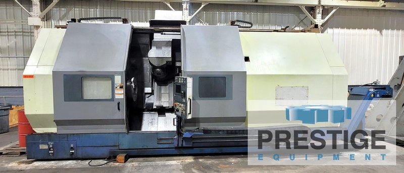 Mori Seiki MT-4000B/2000, 37" Swing, 80" Max. Turning Length, 1,500 RPM, Milling, Mori MSG-501 CNC, 2000, #43452