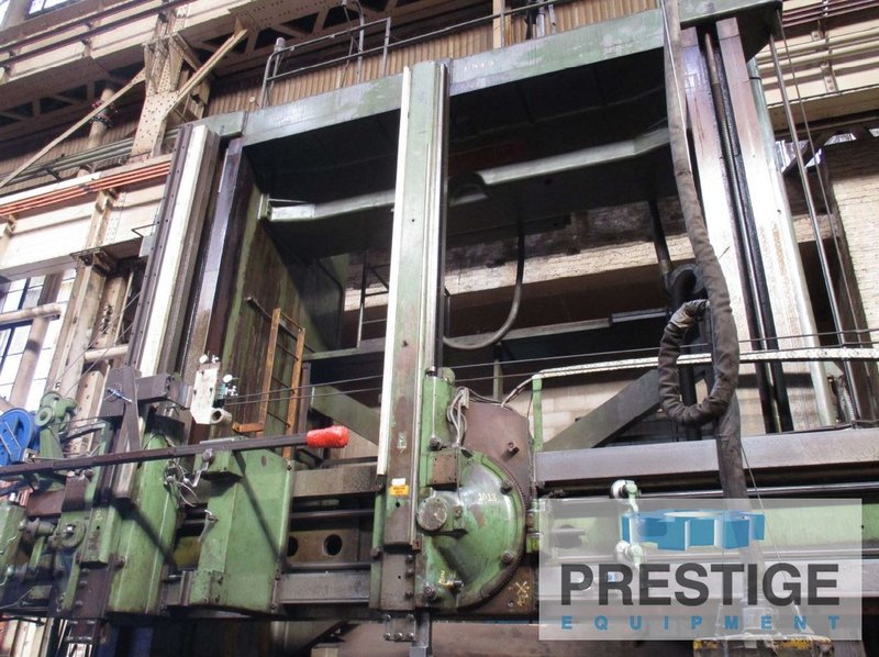 144" Giddings & Lewis VBM, 150" Swing, 186" Under Rail, 150 Ton Weight Cap., Acu-Rite, DRO, 75 HP, #43437