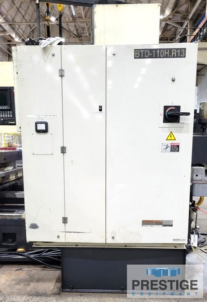 4.3" Toshiba BTD-110H.R13, X-63", Y-49", Tosnuc 999, 44" x 49" B-Axis Table 38 ATC, CTS, Tosnuc 999, 2013, #32885