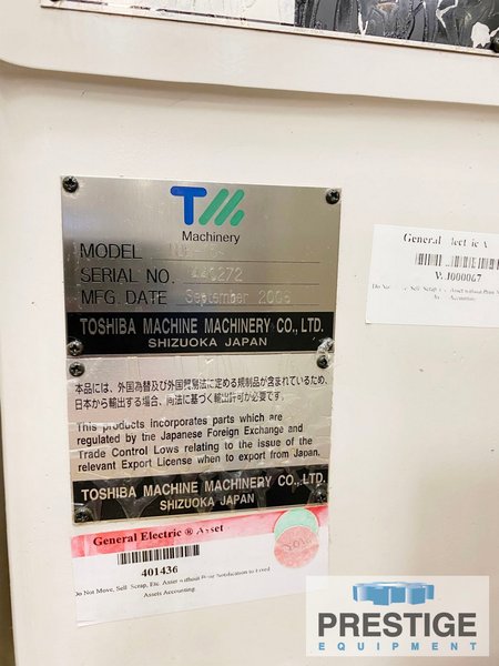 Toshiba TUE-15, 59" Table, 70" Swing, Fanuc Oi-TC, Ram with 12 Sta. ATC, 60 HP, Chip Conveyor, 2006, #43443
