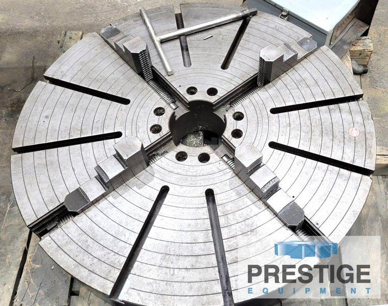 Summit 50, 51" Over Bed, 464" BC, 59" & 39" 4-Jaw Chucks, 27" Steady, Taper Attach, Inch/Metric Threading #43237