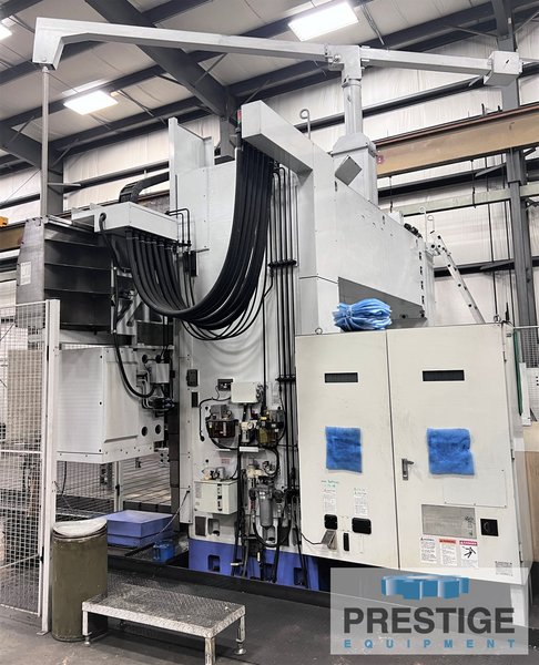 Mitsubishi MVR40, 5-Face, X-244", Y-165", Z-31", 147" B.C, 236" x 118" Tbl, 6,000 RPM, Fanuc 31i, 2014, #31496