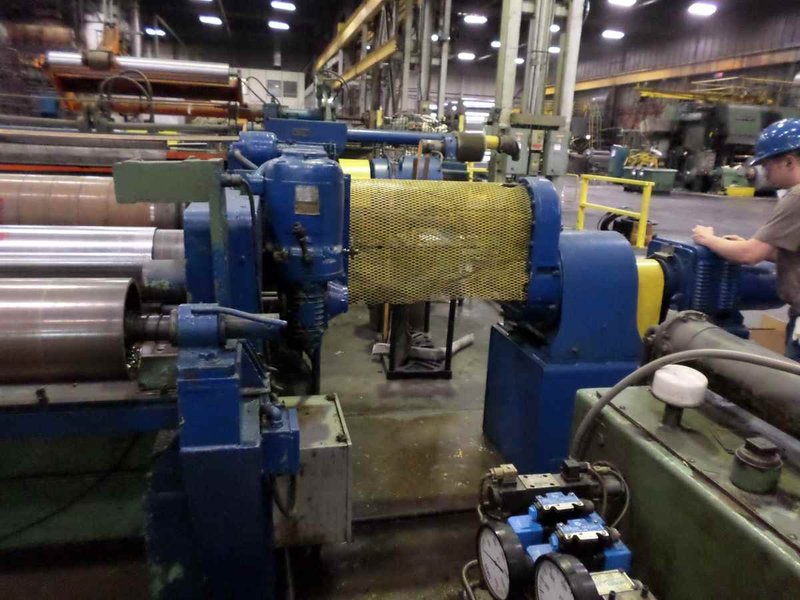 48" x 7" x 30,000 Lb. YODER Slitting Line