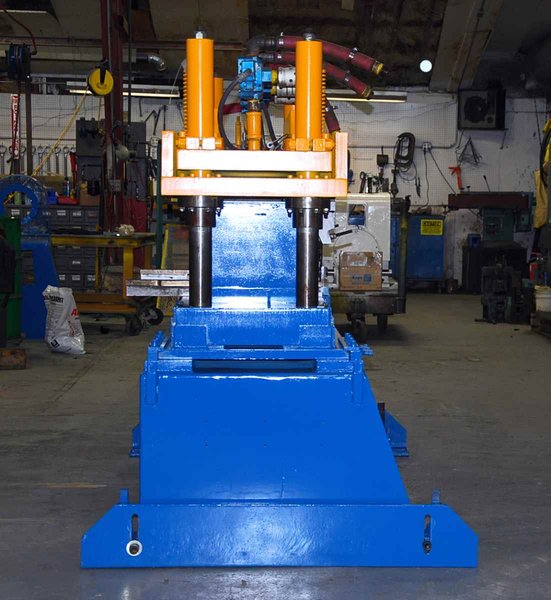 35 Ton x 3" BRADBURY 4-Post Air Cut-Off Press