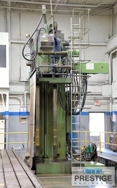 6.3" Wotan Rapid 3 CNC, X-630", Y-123", Z-34",  W-36", #50 Taper, 1250 RPM, Floor Plates, 85 HP, AB 8400 CNC, #43589