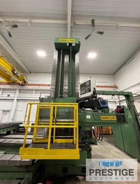 7" Giddings & Lewis, H70-T, X-168", Y-120", Z-48", 75/100 HP, Fanuc 0i-MD CNC Retrofit 2022, #32957