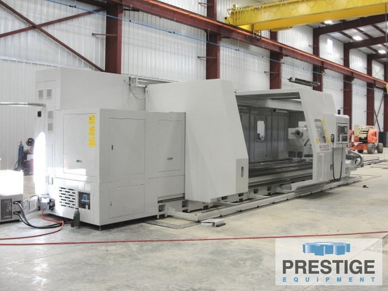 Microcut 51.18" Swing,  472.44" Centers, Four Way Bed, Fanuc OiTF CNC, 4 Pos. Turret, Linear Scales, New 2023, #32329