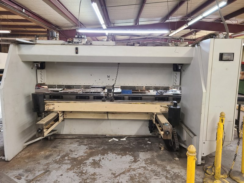 1995 Haco ERM 36135, 12' x 135 Ton, CNC Hydraulic Press Brake, 4 Axis Back Gauges