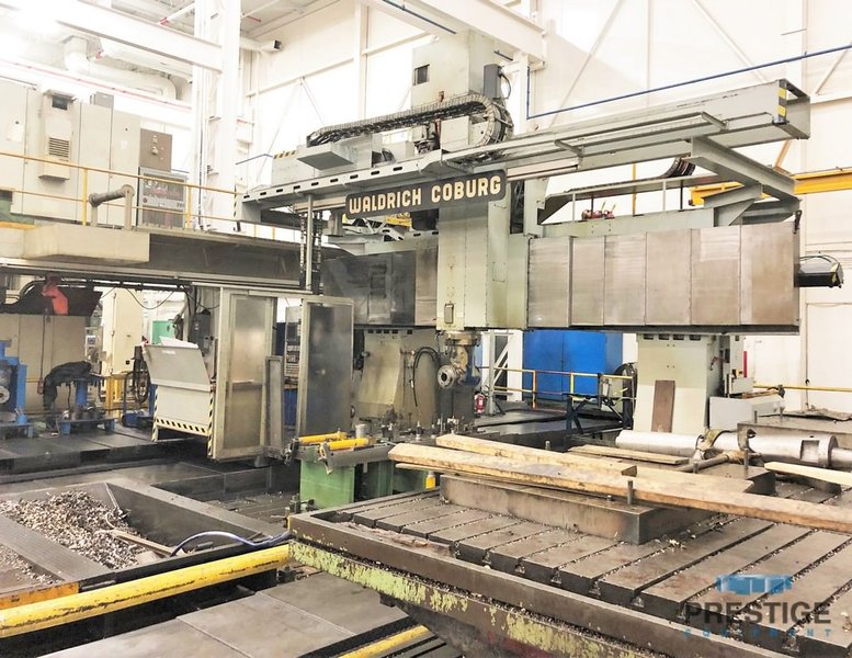 Waldrich Coburg 5-Face,  Gantry Type,  X-669", Y-181" , BC 149"  787" x 78" Table, 3K RPM, Siemens 840D #31010