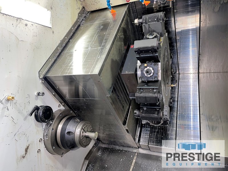 Yama Seiki GTZ-2600Y, (2) 16 Station Turrets with Milling, Y-Axis, Fanuc CNC, 1000 PSI, Probe, 2017, #31769
