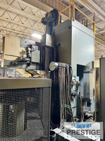 63" Schiess 20DSC160, 78" Turn Diameter, 76" Turning Height, 47" Ram Stroke, C-Axis, Lv Spl., ATC, Fanuc 15, #43101