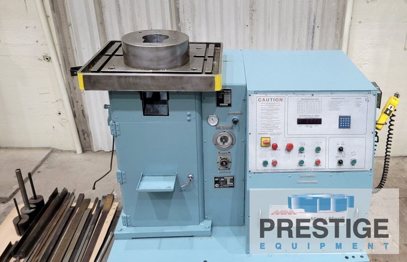 Mitts & Merrill K-3530 Hydraulic, 3.5" Max. Key Width, 30" Max. Stroke, Microprocessor Control, Tooling, 1987 #43359