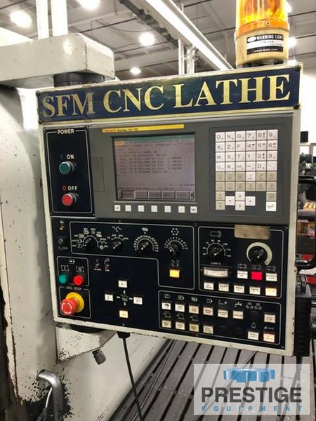 Sunfirm CST-42160, 10" Bore, 42" Swing., 160" BC, Fanuc OiTC, Front & Rear Chucks, #43784