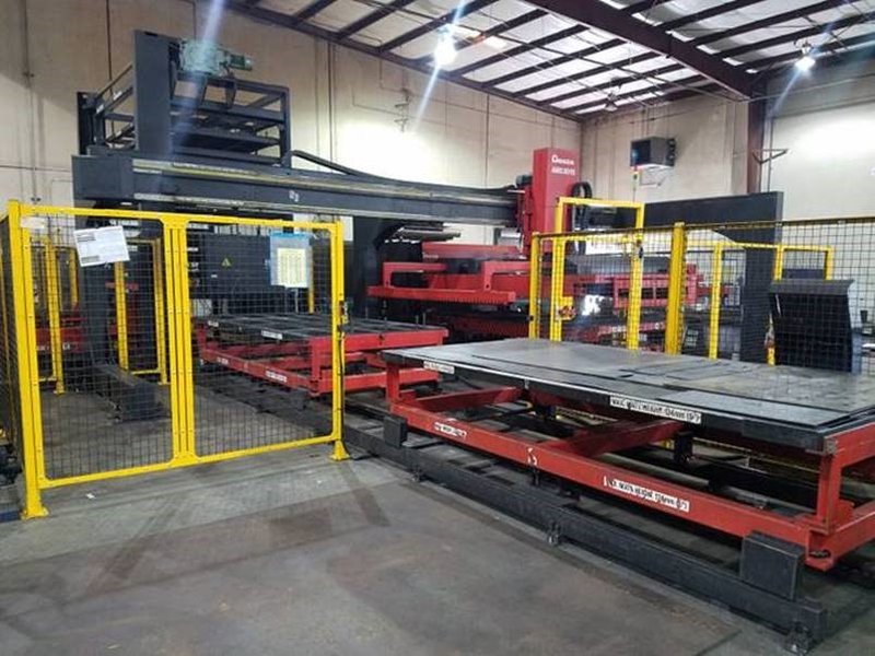 2013 Amada FOM2 3015NT, 5x10, 4000 Watt Co2 CNC Laser with FMS