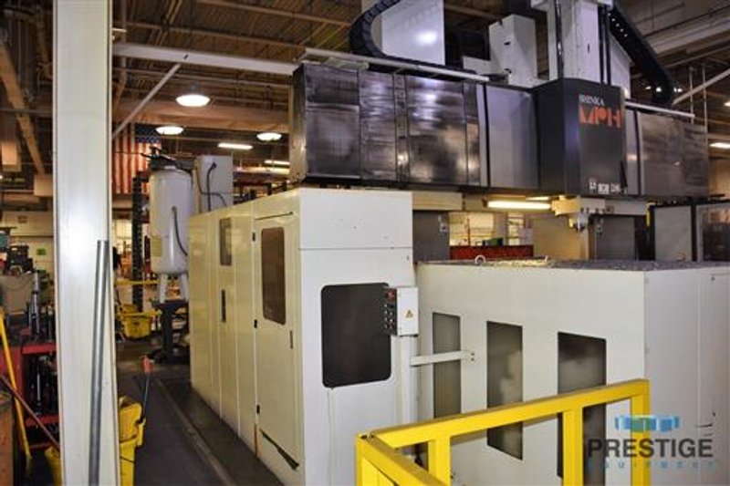 Toshiba MPH-2140S 5-Face Mill, X-177", Y-114", (2) 70.86" x 157" Pallets, Tosnuc 888, 90 ATC, Rt. Angle Hd, 2000, #31151