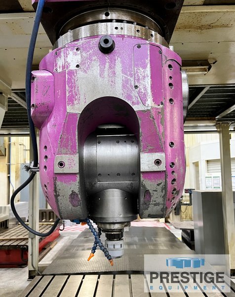 Droop & Rein TF2500, 5-Axis,X-216", Y-130", Z-60", 118" BC, 98" x 196" Tbl, 2-Axis CNC Head, Heidenhain 530, 2022 #43863