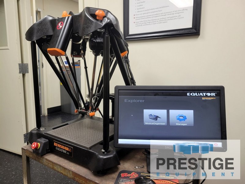Renishaw 300 Gauging System. X-11.8", Y-11.8", Z-5.9", 6-Port Stylus Rack, SP25 Probe System, S/N 248G51,#43384
