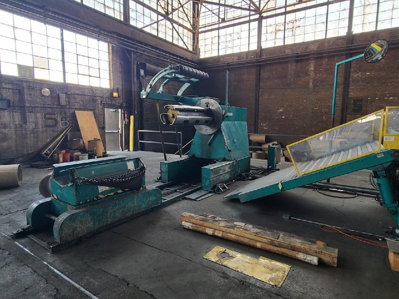 60" x .060" x 30,000Lb Iowa Precision / Herr Voss Multi Blanking Line
