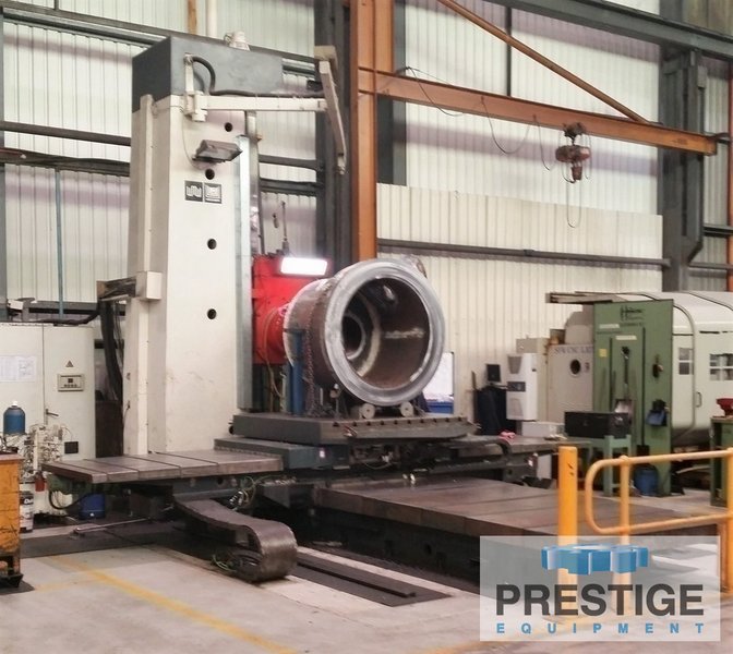 Union 5.12" BFT 130 CNC, X-110", Y-110", W-88", Z-37", 55" x 63" Rotary, Heidenahin 530 CNC, #32028