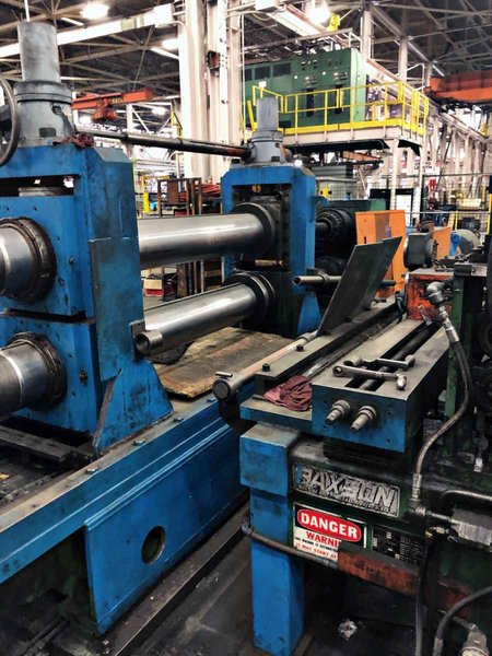 60" x .250" x 10" PAXSON Slitting Line