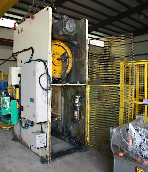 165 Ton x 5.11" AIDA Mechanical Press