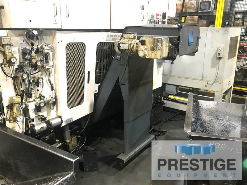 Muratec MW200 Twin Spindles, (2) 10 Station Turrets, Fanuc CNC, 17.32" Swing, 3,500 RPM, 30 HP, #43849