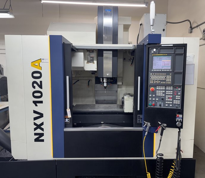 12K RPM Direct Drive Spindle, CAT-40, Coolant Thru Spindle, 40x20 Travels, RENISHAW Probe, 4th Axis Rotary Table, FANUC control, 24 ATC, Chip Augers. Yr 2014