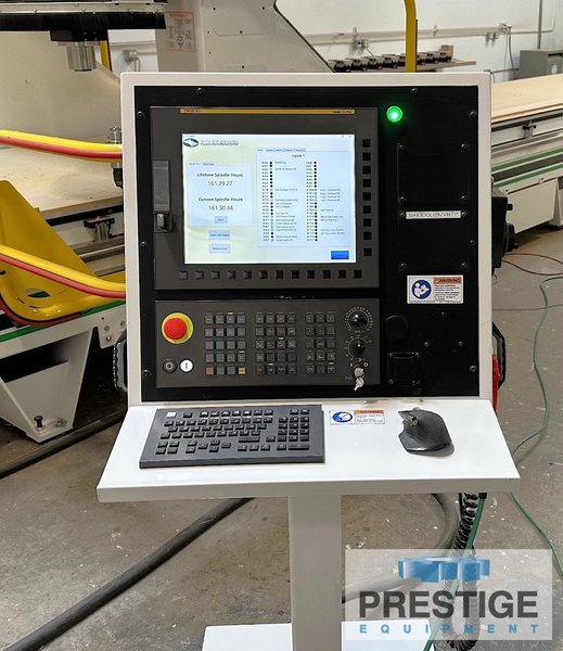 Onsrud 5-Axis Router, 60" x 408" Tbl, 28" Z-Axis, 24k RPM Spdl, Vacuum Tbl, 24 HP, 12-ATC, Fanuc 31i-B5 CNC, 2022, #43875