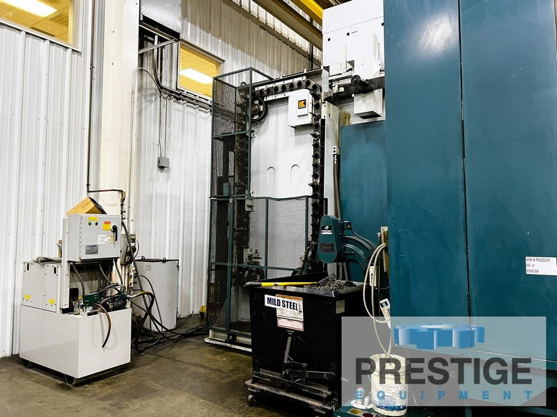 5.12" Kuraki KBT-13A, Fanuc 31i-A5, X-118", Y-90", 86" x 71" B-Axis Rotary Table, 60 ATC, TSC, Chip Blaster #43444