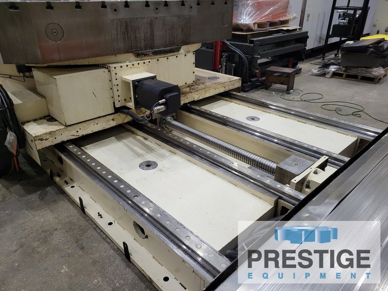 Rusach 96" x 96" Infeeding CNC Rotary Table w/96" Infeed, 1 Degree Indexing, Multi Axis Control, 2013, #43138