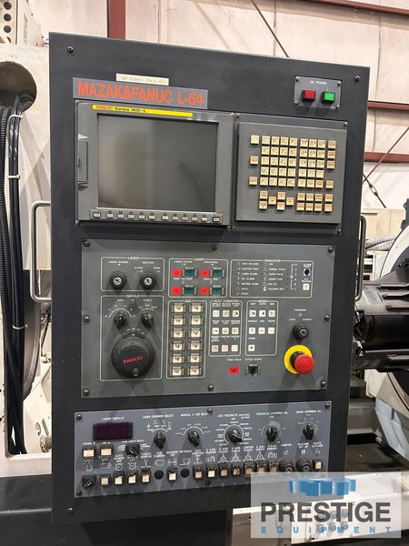 Mazak 4000 Watt 6-Axis 3D Fabri Gear 300, 8" Tube, 9" Pipe, Load/Unload System, 315" Part Length, #43216