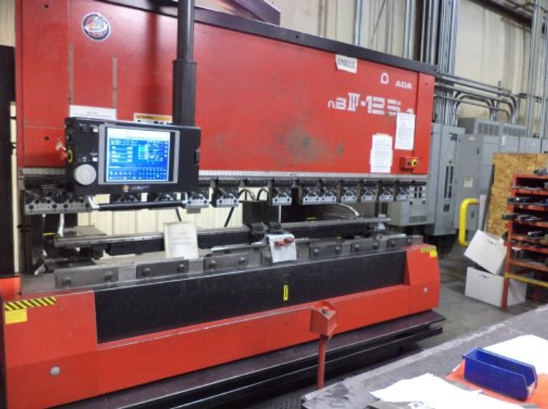 138 TON X 118" AMADA FBDIII123NT "UP-ACTING" CNC PRESS BRAKE
MFG:2004
