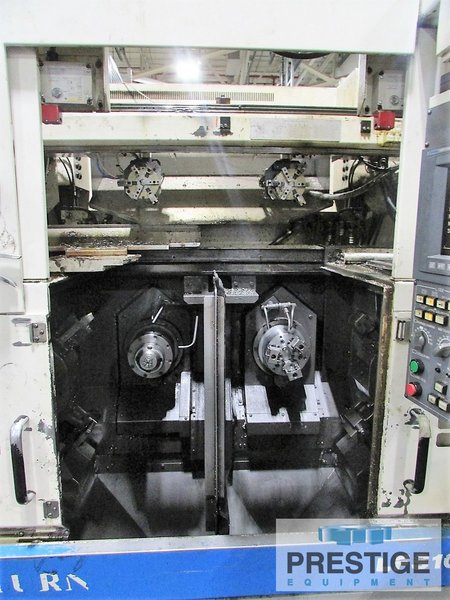 Okuma LFS10-2SP, 8.6" Swing, 3.9" Machining Length, 6" Chuck, Parts Loader, OSP-U100L CNC, #32336