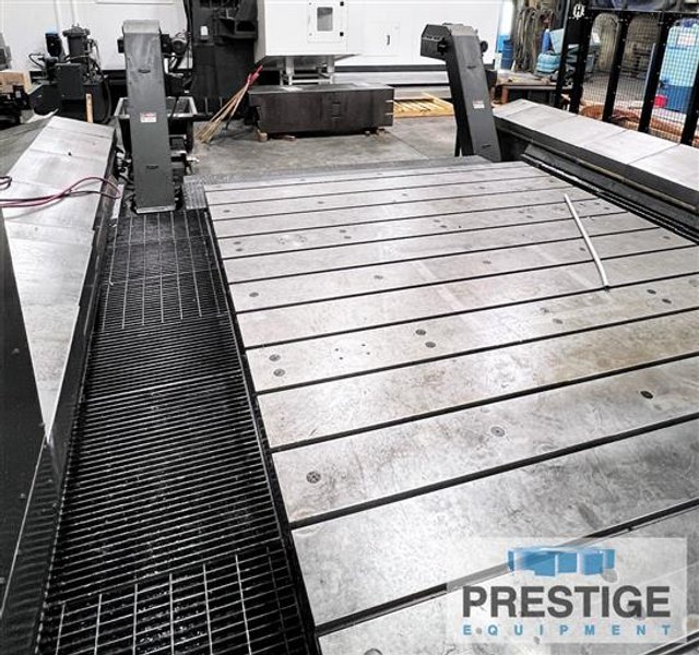 Hexram MP1024 5-Axis, X-289", Y-131", Z-47.5", 120" x 288" Tbl, 2-Axis Head,  13K RPM, Fanuc iH Pro CNC, 2018, #32458