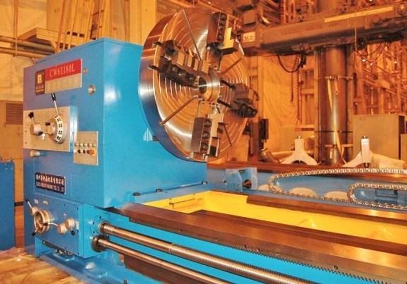 71" x 118" Tru-Turn,,55" Over C/S, 315 RPM, Steady Rests,  Inch/Metric Threading, 40 HP, BRAND NEW, #25029