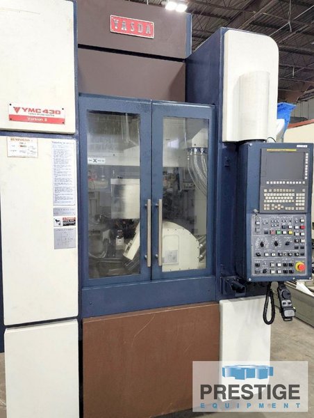 Yasda YMC-430 V2, X-16", Y-11", Z-9.8", B: -10°/+100°, C-.001°, 40k RPM, HSK-E32, Fanuc 31i-B5, 2017, #43979