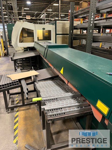 BLM Adige LT712D Tube Laser, 5" Max. Dia., 335" In-Feed, 2.5 KW Rofin CO2 Resonator, 2006 #32411