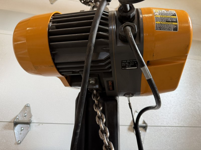 1 TON HARRINGTON ELECTRIC CHAIN HOIST EQ010SD-20FT