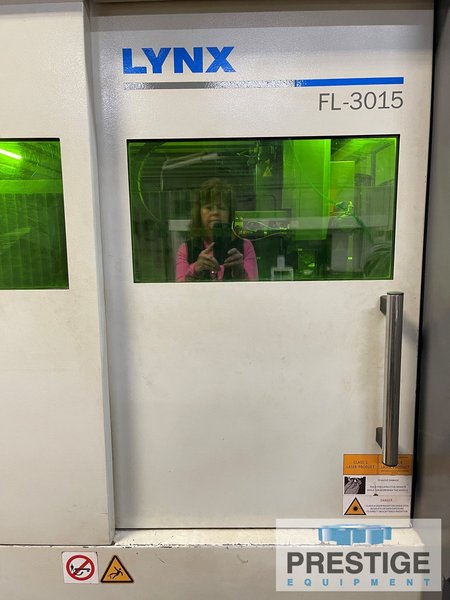 LVD-Strippit Lynx 3015, 5' x 10' 2 KW Fiber Laser, IPG Resonator, Low Hours 2018 #32531