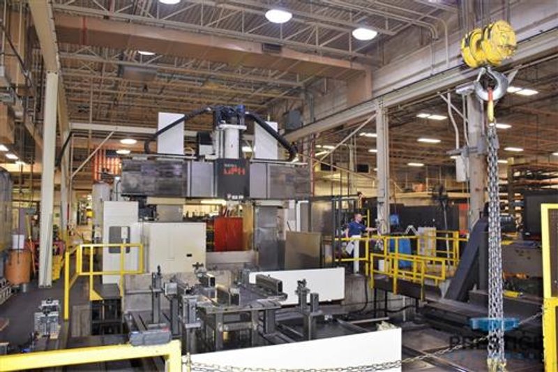 Toshiba MPH-2140S 5-Face Mill, X-177", Y-114", (2) 70.86" x 157" Pallets, Tosnuc 888, 90 ATC, Rt. Angle Hd, 2000, #31151
