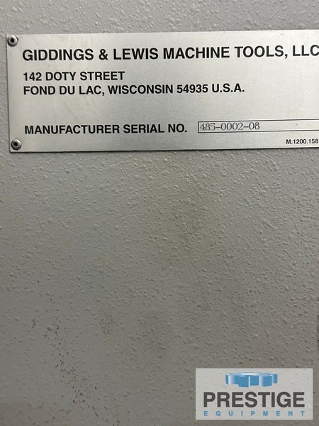 Giddings & Lewis FT3500, X-171", Y-83", Z-49", 6" Spindle, 3500 RPM, TSC, 60-ATC, Fanuc 310i, #42978