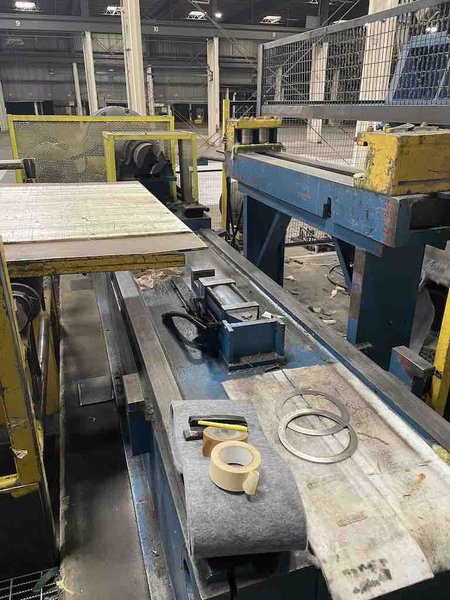 60" x .187" x 50,000Lbs Paxson Loop Slitting Line