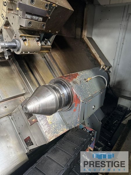 Mighty Viper VT-50AX/400 CNC Lathe, 35" x 157", 25" 4-Jaw, 12-Pos. Trt, 2-Stdy Rest, Fanuc 21i-TB, #43249