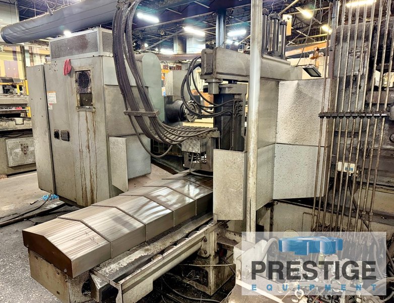Hamai 6DS-A, 55" Between Spindles, 23.62" x 88.58" Tbl, 70 - 1200 RPM, X-55", Y/Z-15.74", Fanuc 0-Mate M CNC, #44053