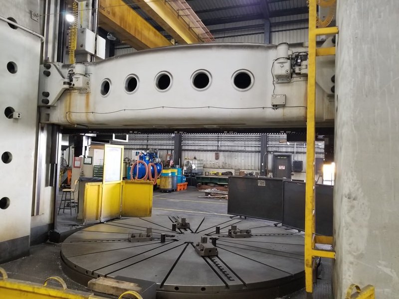 196" Skoda SK-50A, 203" Swing, 120" Turning Height, 2-Rams, Siemens 828D CNC, 134 HP, #30228