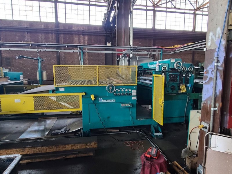 60" x .060" x 30,000Lb Iowa Precision / Herr Voss Multi Blanking Line