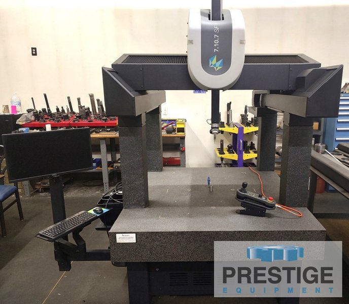 Hexagon SF 7.10.7, 28" x 39" x 26" Measuring Range, HH-MI-M Probe, 2017, #43904