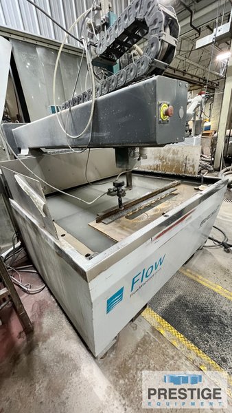 Flow 4' x 4' Mach 2 1313b, 50" x 50", 60,000 PSI, 30 HP, Flowmaster PC, Intensifier Pump, 500 Lb. Hopper, 2014, #44008